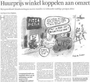 Huurprijs winkel koppelen aan omzet | Russell Advocaten Amsterdam
