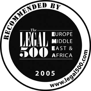 Recommended Legal 500 2005 | Russell Advocaten Amsterdam