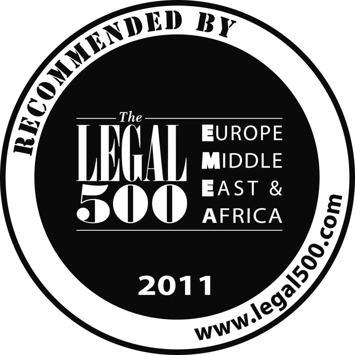 Recommended Legal 500 2011 | Russell Advocaten Amsterdam