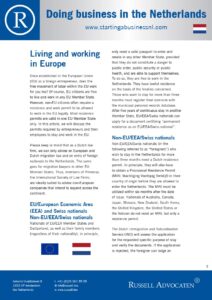 Living and Working in Europe | Russell Advocaten Amsterdam
