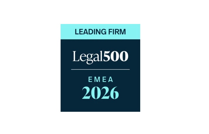 Legal 500 EMEA 2026 - leading firm met witte achtergrond